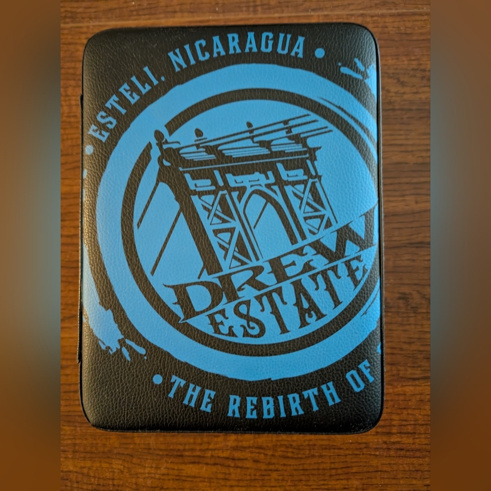 Blue & Black Travel Case for Men